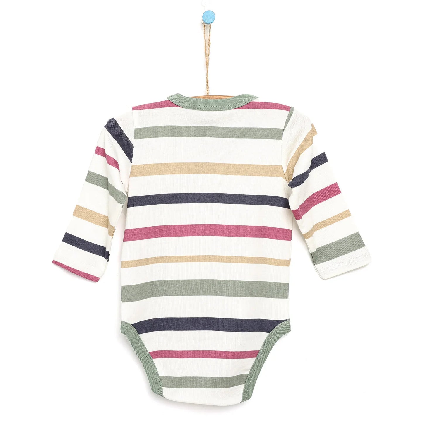 Motherlove Newborn Organic Sleeve Bodysuit - Beige