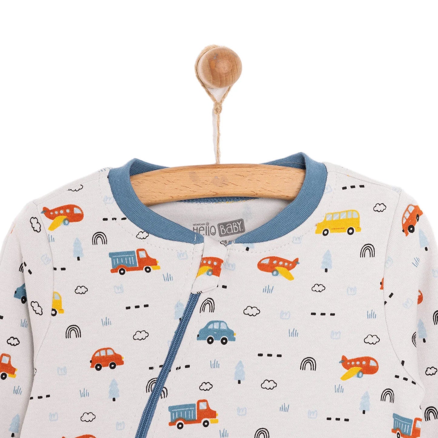 HelloBaby Boy Jumpsuit - Grey