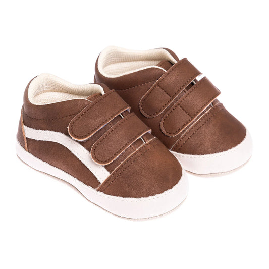 HelloBaby Unisex Prewalker Shoes - Brown