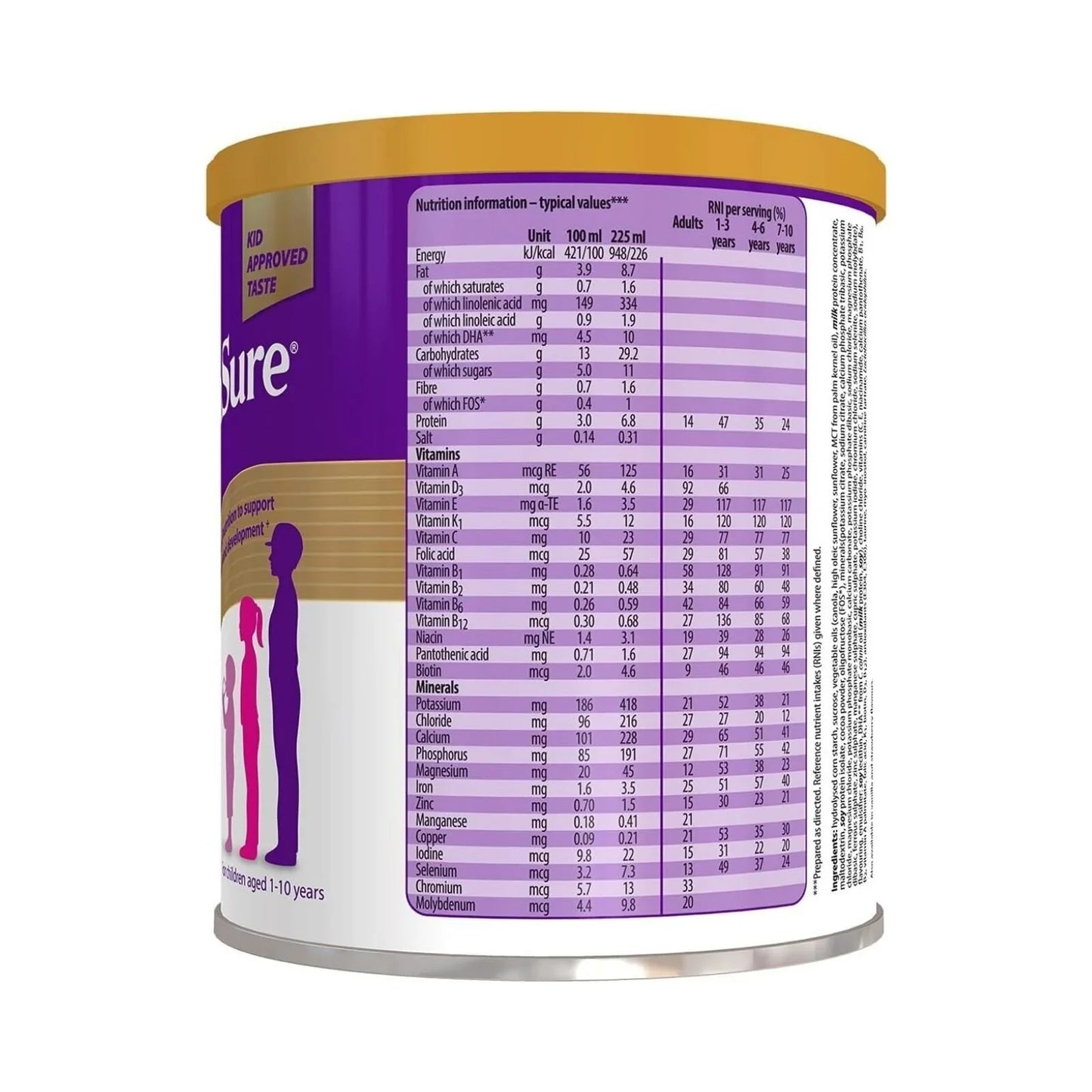 PaediaSure Shake Chocolate Flavoured Nutritional Supplement Powder for Kids 400g