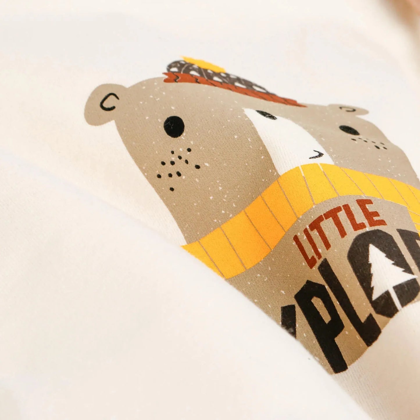 HelloBaby Basic Baby Boy Pyjamas Set - Light Brown