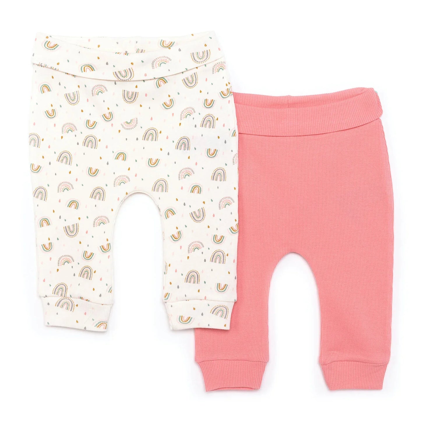 HelloBaby Baby Girl 2pcs Leggings - Light Pink