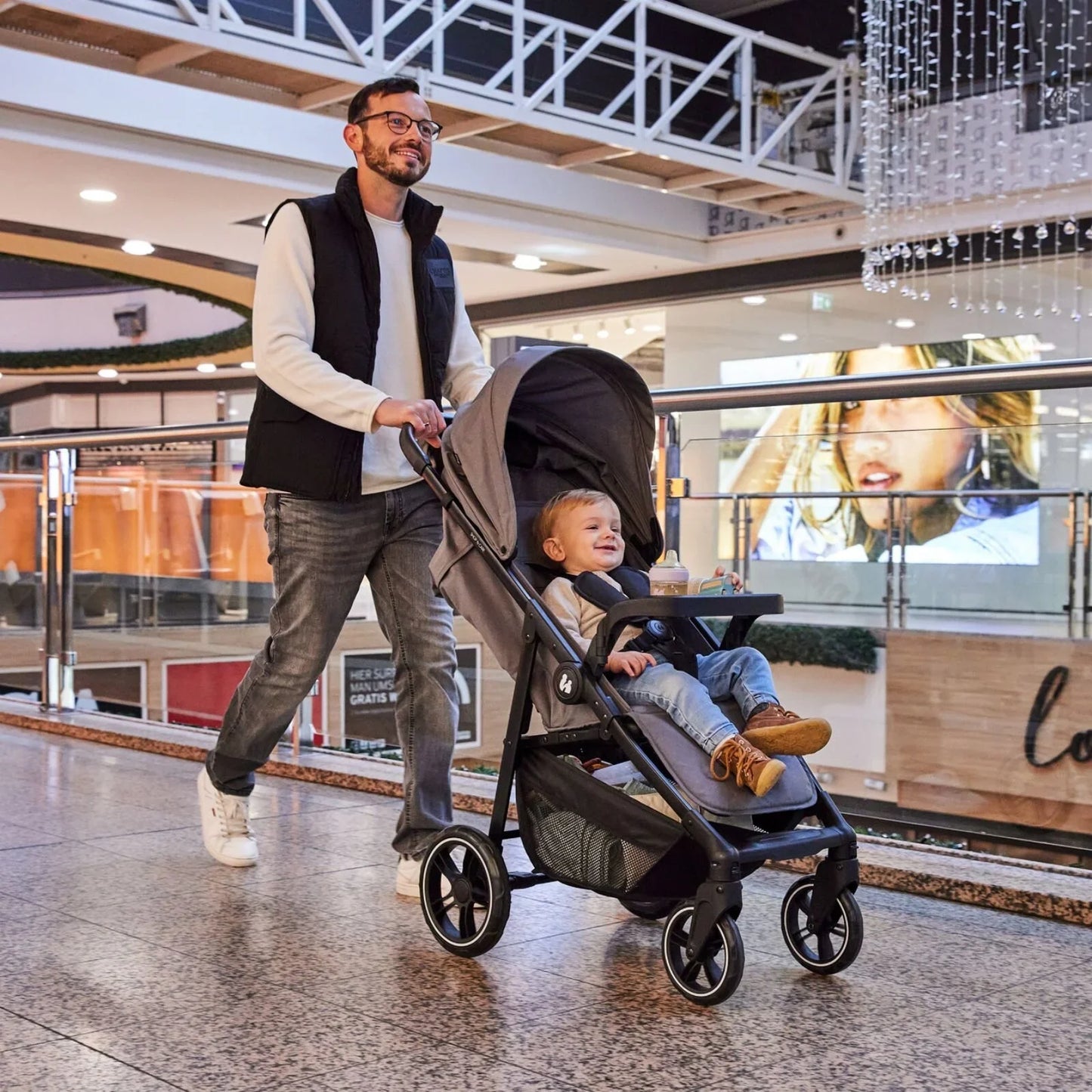 Hauck Shop N Care Trio Set - Grey