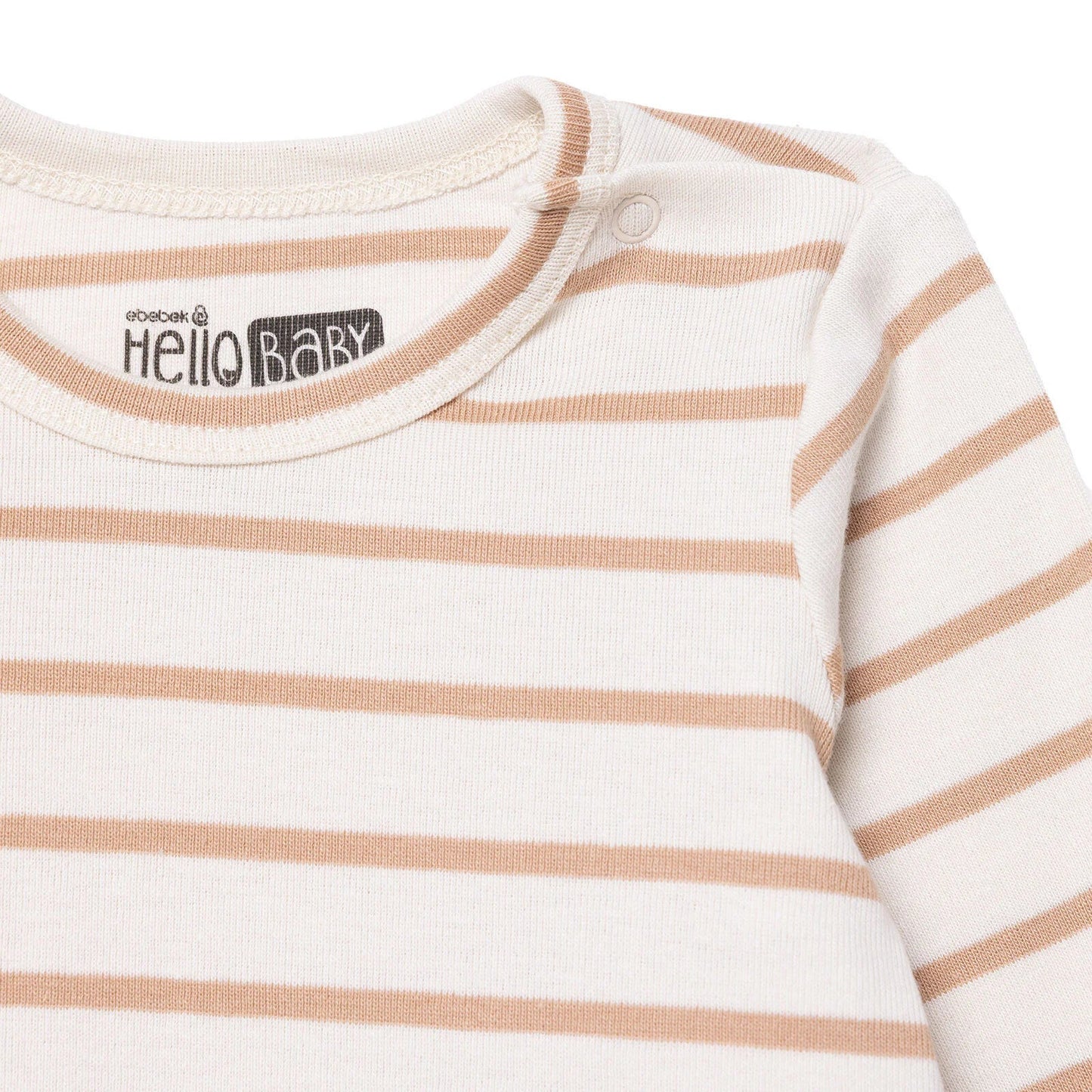 HelloBaby Long Sleeve Body - Beige