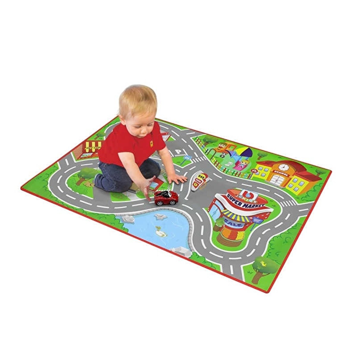 BB Junior Ferrari City Playmat