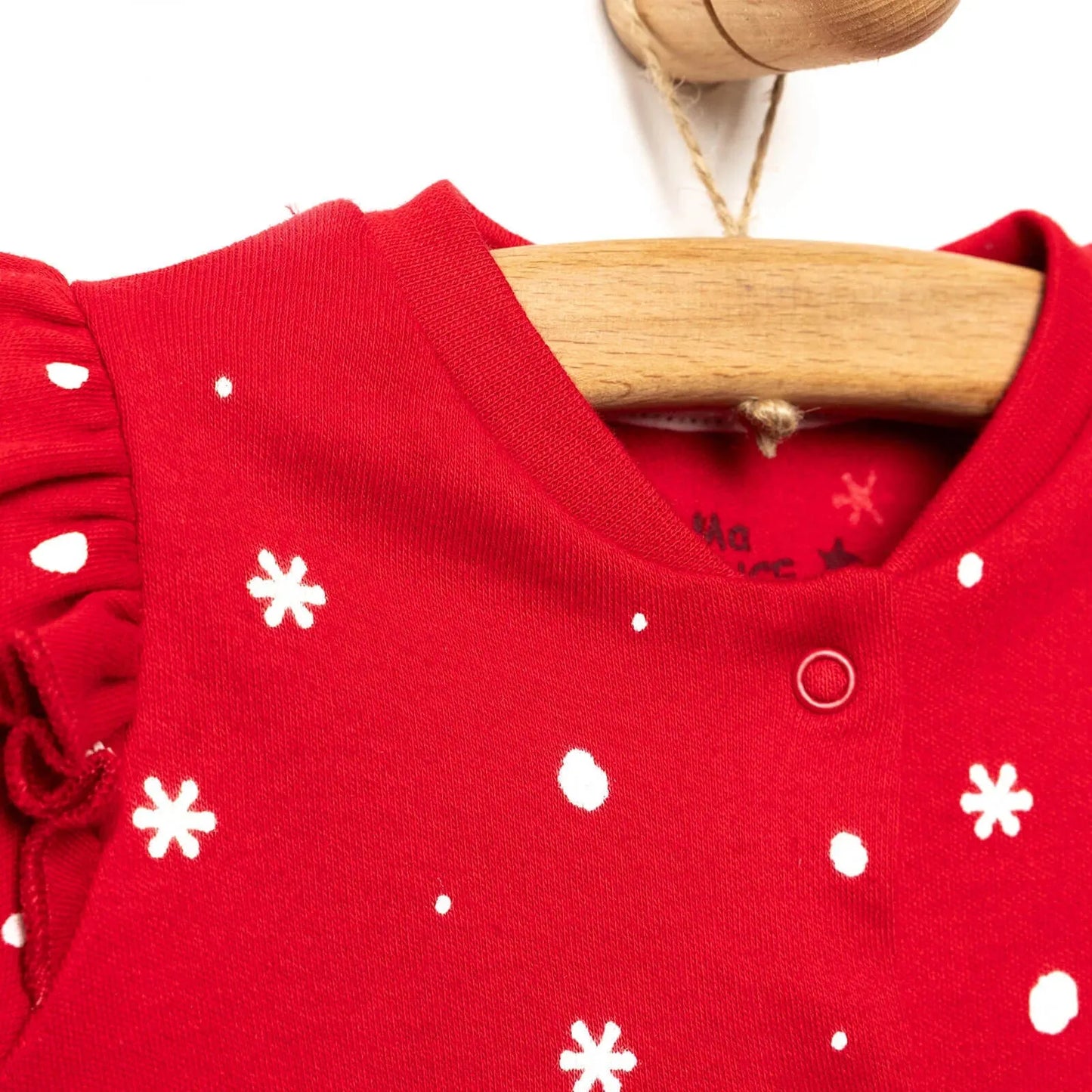 Ma Douce Baby Newborn Jumpsuit - Red