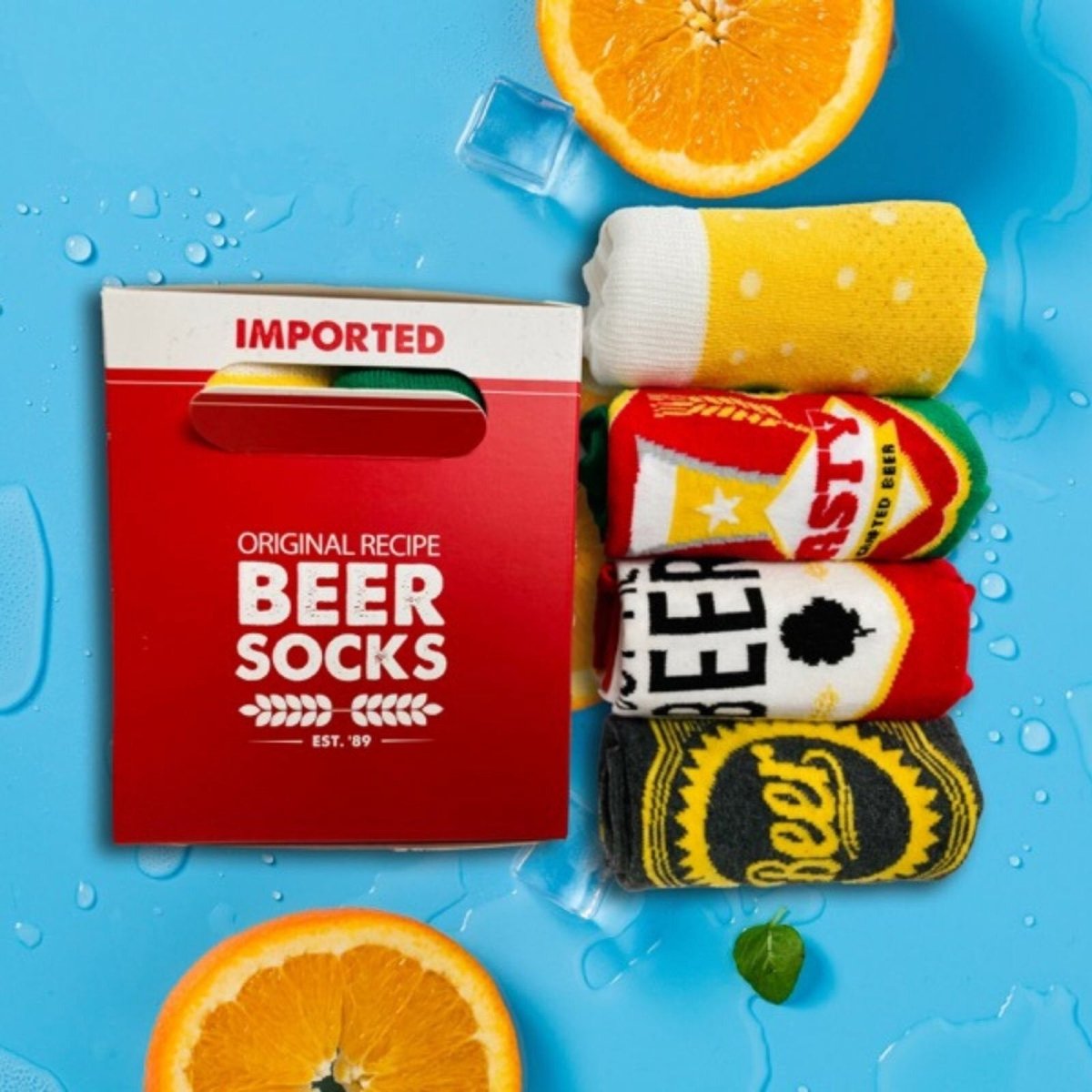 Boxt Socks Unisex Beer 4 pcs