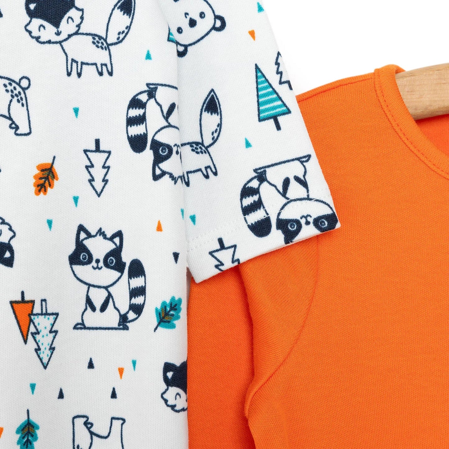 HelloBaby  Baby Boy Footed Newborn Jumpsuit - Light Grey