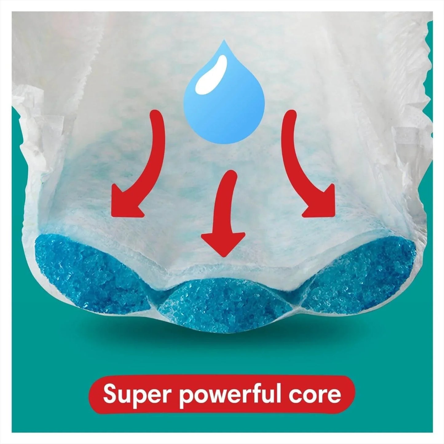 Pampers Baby Dry Nappy Pants Size 6 Jumbo Pack - 54 nappies