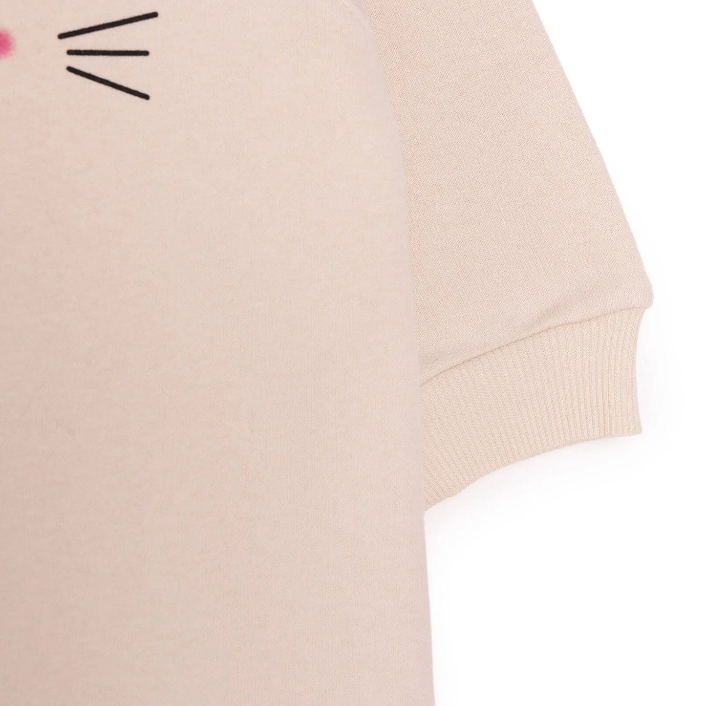 HelloBaby Newborn Girl Figure Jumpsuit - Beige