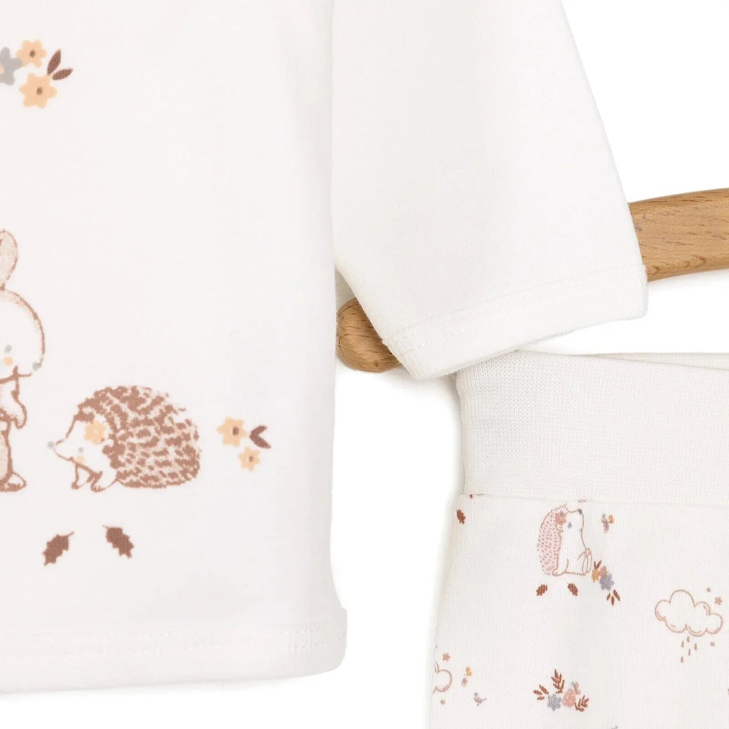 HelloBaby Newborn Baby Girl 3 Pcs Set - Ecru