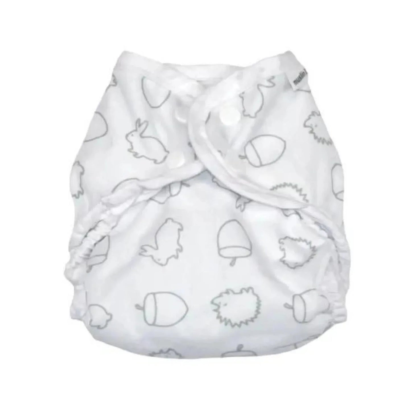 MuslinZ Washable Nappy Wrap - Woodland