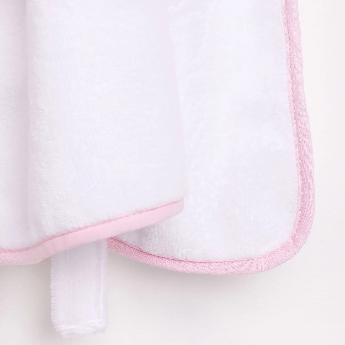 Mollia Girl Baby Bathrobe - White