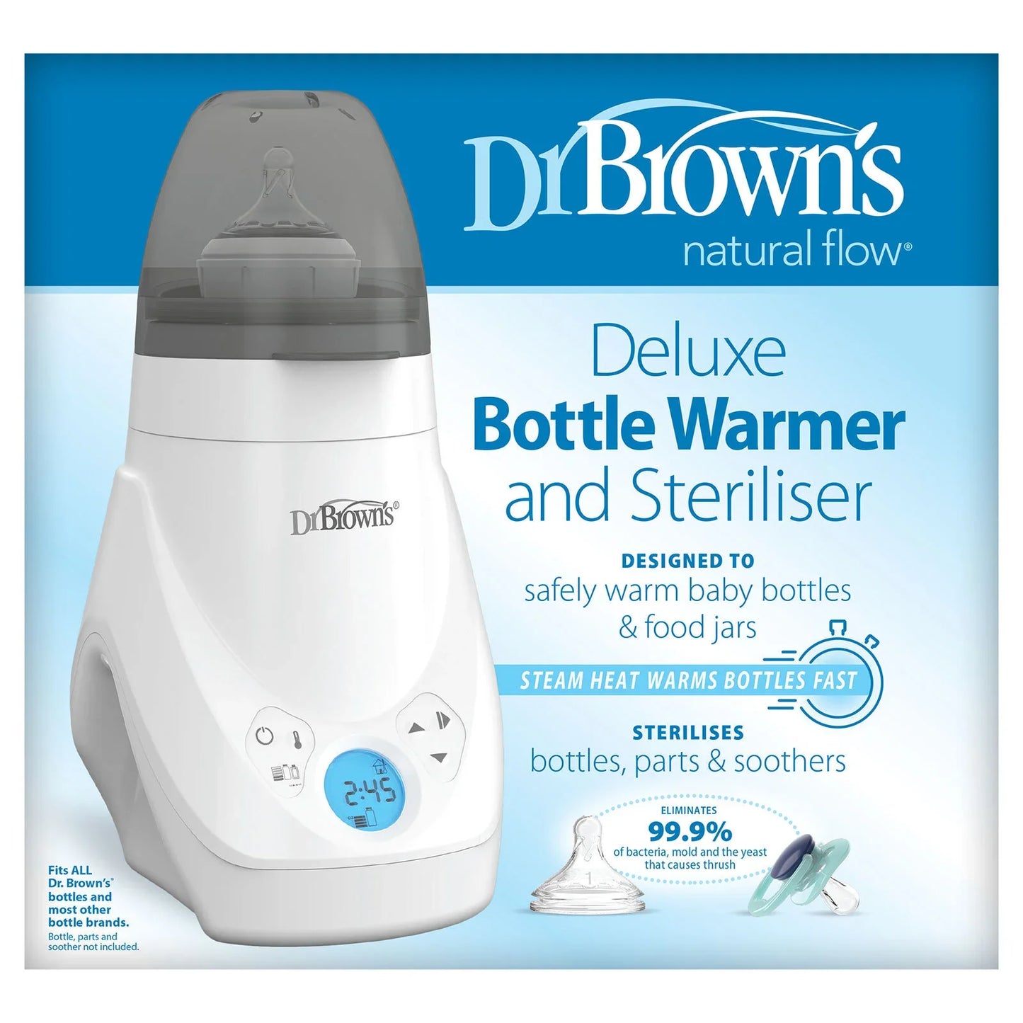 Dr. Brown's Deluxe Bottle Warmer and Steriliser