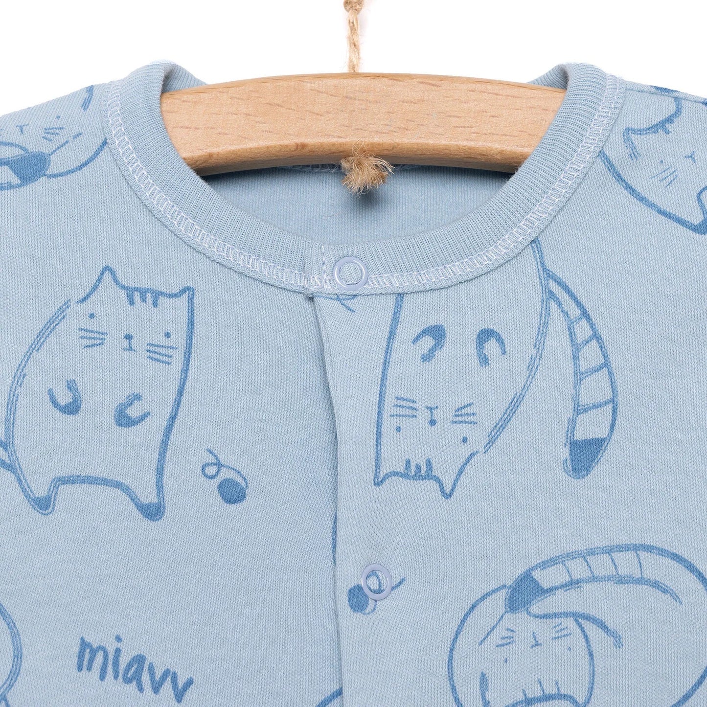 Bebetto Organic  Unisex Jumpsuit - Indigo