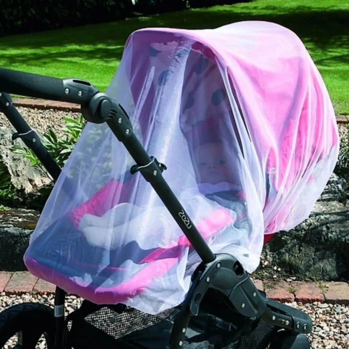 Clippasafe Pram Insect Net White Universal