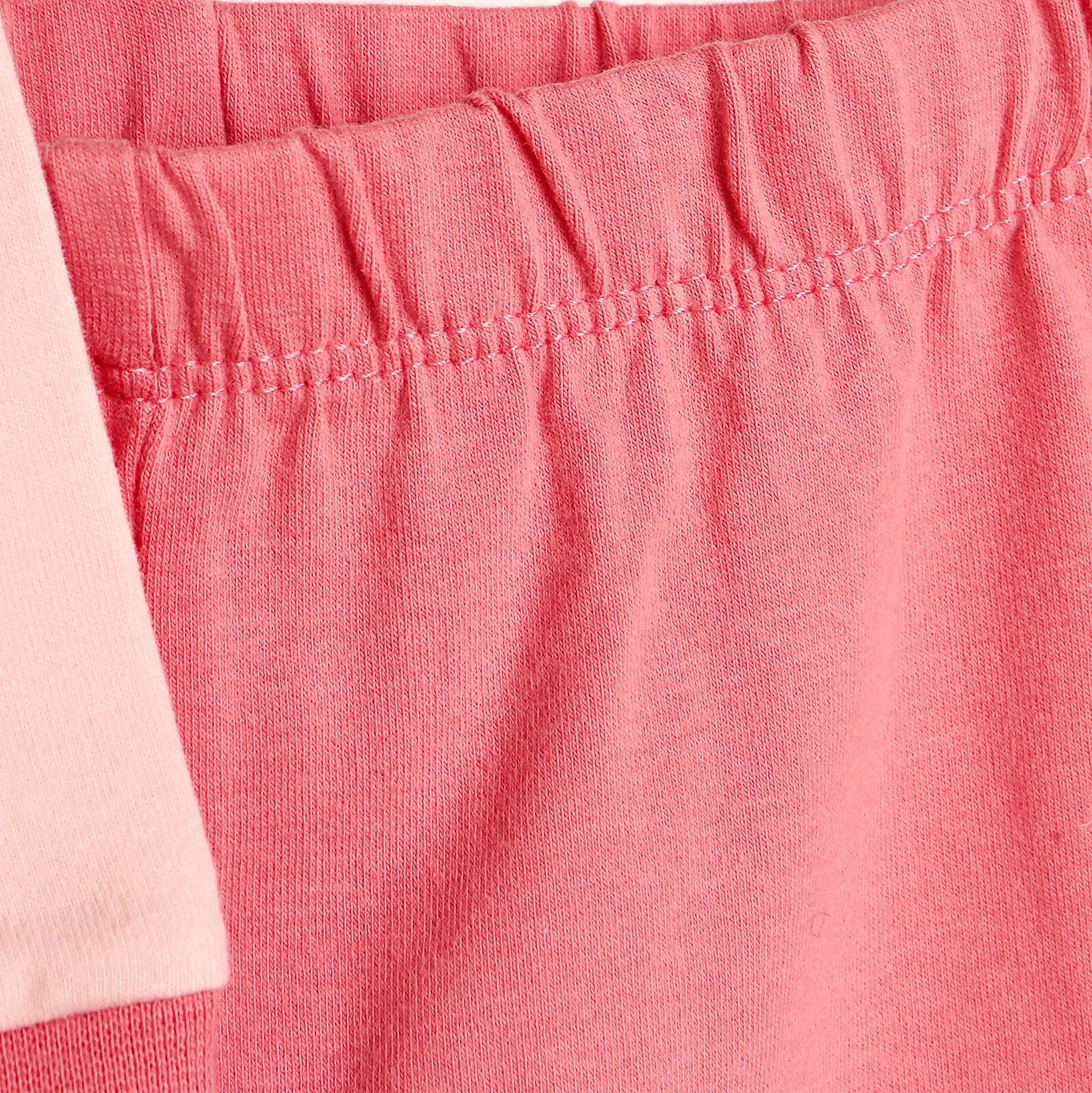 HelloBaby Basic Collared Neck Pyjamas Set - Coral