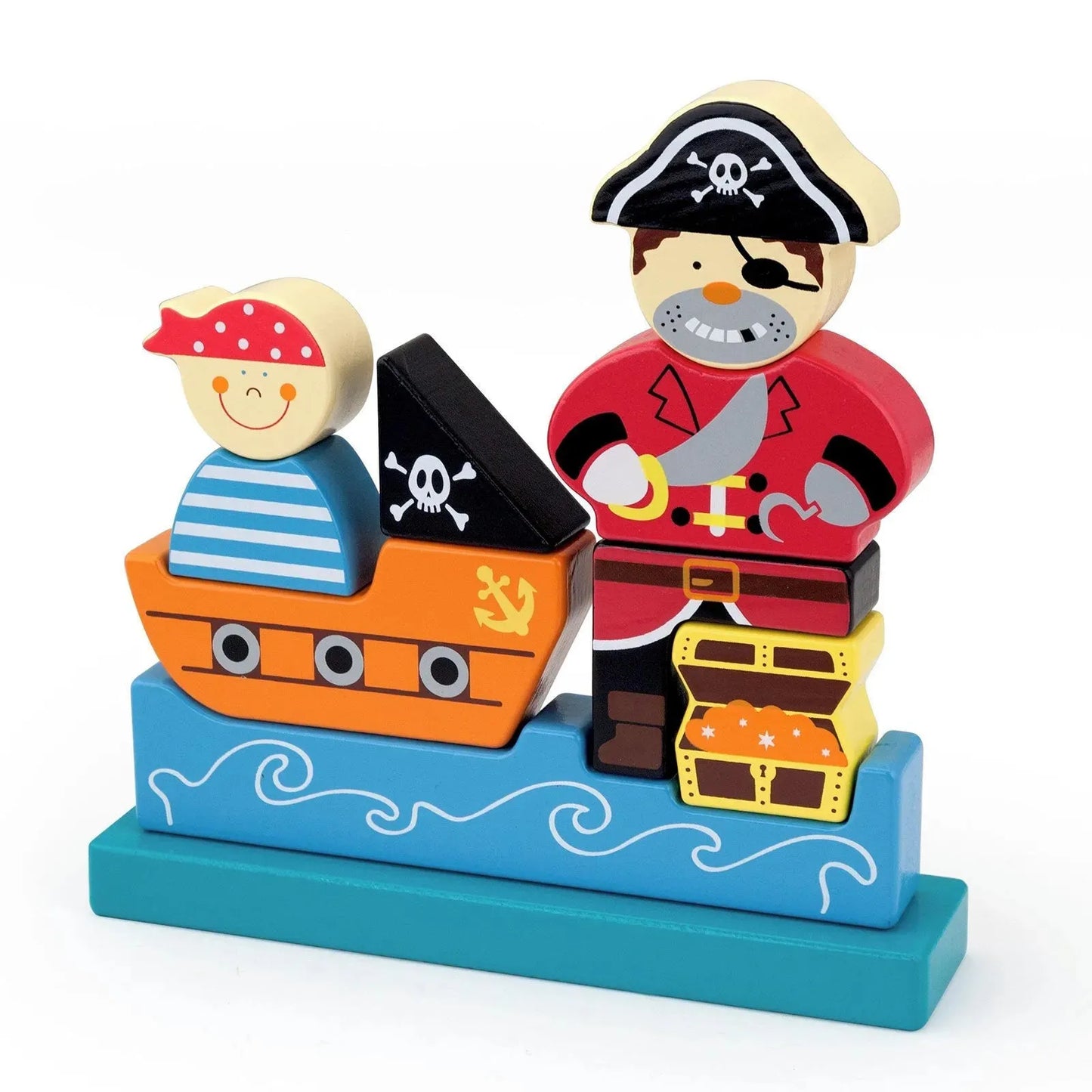 Edushape Pirate Magnnetic Blocks