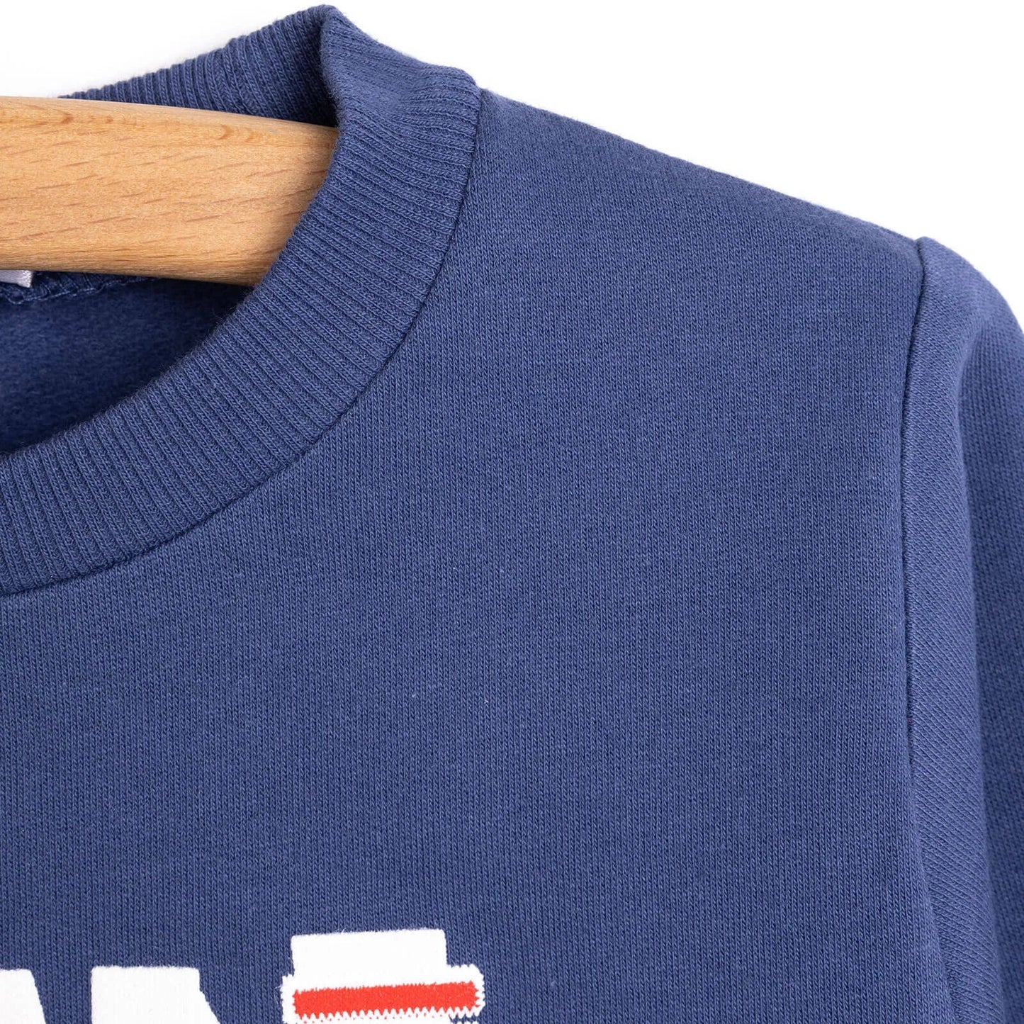 HelloBaby Baby Boy Sweatshirt Footless Bottom - Navy Blue