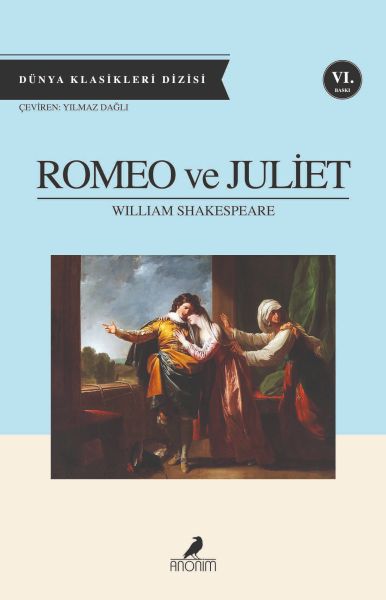 Romeo ve Juliet – William Shakespeare – Anonim Yayıncılık – kitap kapağı