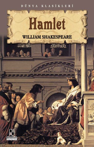 Hamlet – William Shakespeare – Anonim Yayıncılık – kitap kapağı