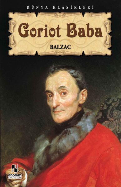 Goriot Baba – Honore de Balzac – Anonim Yayıncılık – kitap kapağı