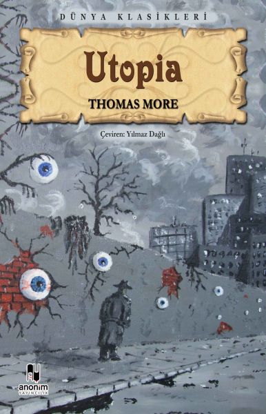 Utopia – Thomas More – Anonim Yayıncılık – kitap kapağı
