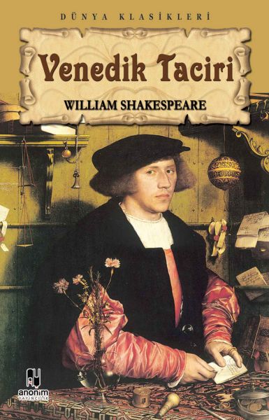 Venedik Taciri – William Shakespeare – Anonim Yayıncılık – kitap kapağı