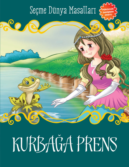 Kurbağa Prens - Seçme Dünya Masalları – Kolektif – Parıltı Yayınları – kitap kapağı