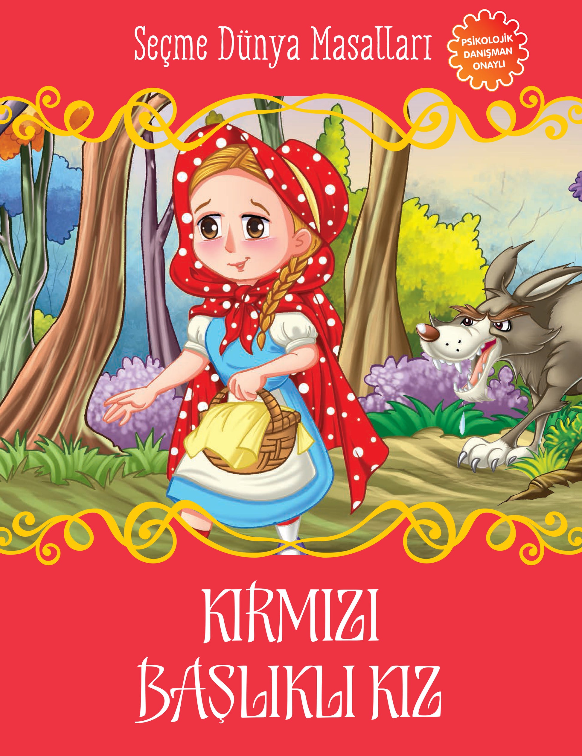 Kırmızı Başlıklı Kız - Seçme Dünya Masalları – Kolektif – Parıltı Yayınları – kitap kapağı