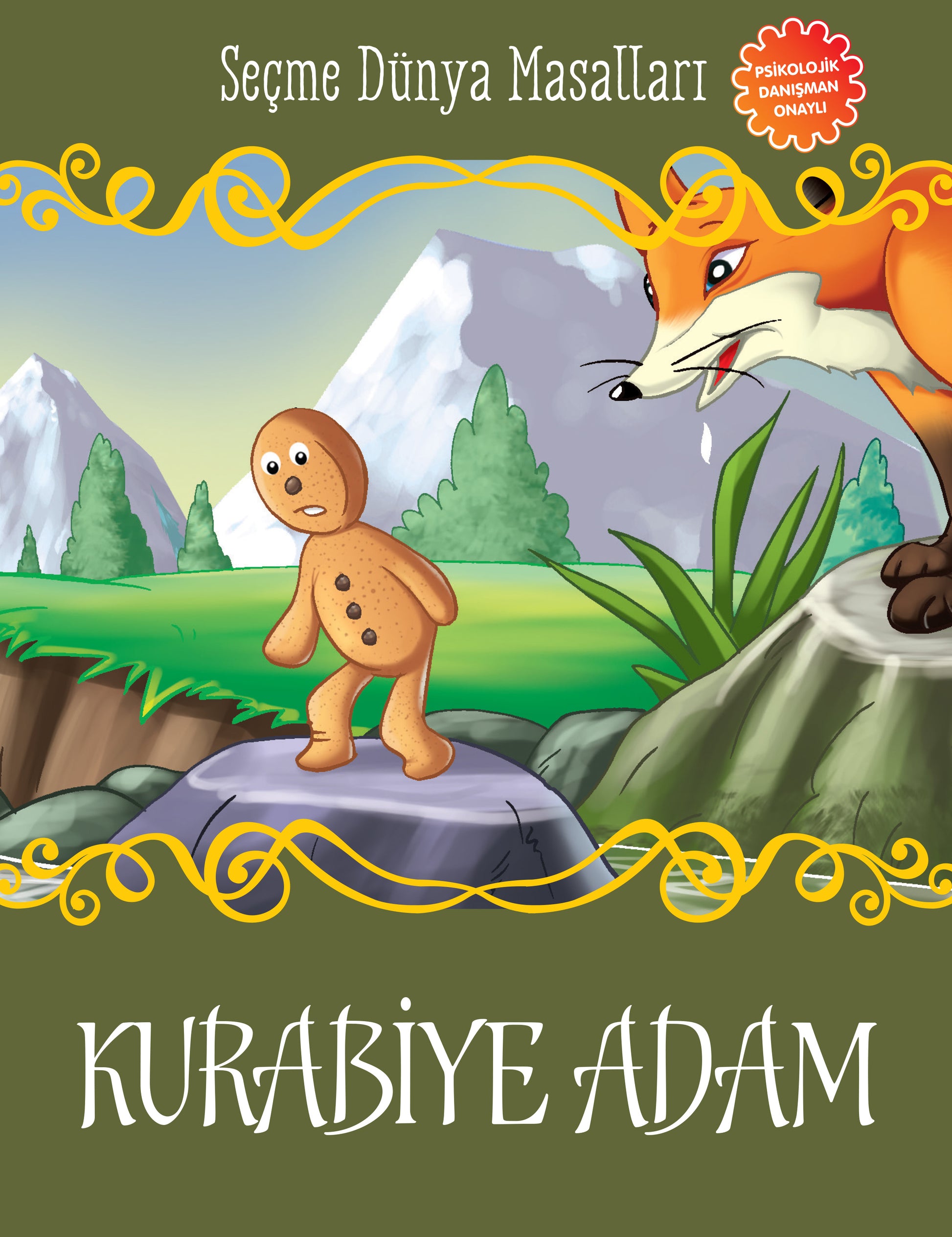 Kurabiye Adam - Seçme Dünya Masalları – Kolektif – Parıltı Yayınları – kitap kapağı