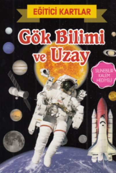 Eğitici Kartlar Gök Bilimi ve Uzay - Teleskop Popüler Bilim Kitap