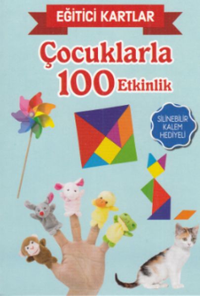 Eğitici Kartlar Çocuklarla 100 Etkinlik - Teleskop Popüler Bilim Kitap