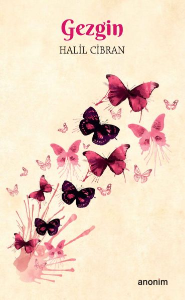 Gezgin – Halil Cibran – Anonim Yayıncılık – kitap kapağı