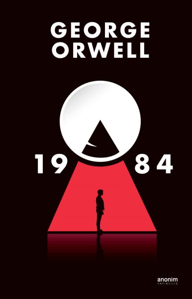 1984 – George Orwell – Anonim Yayıncılık – kitap kapağı