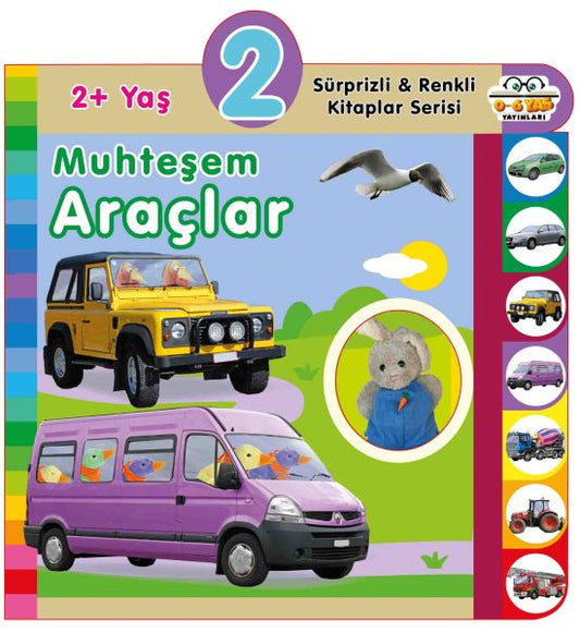 Yaş Muhteşem Araçlar (2+Yaş) - 0-6 Yaş Yayınları Kitap