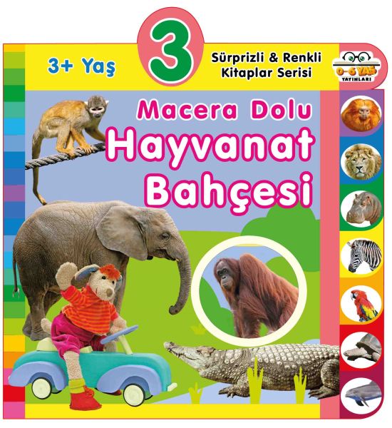 Macera Dolu Hayvanat Bahçesi (3+Yaş) – Olala Books – 0-6 Yaş Yayınları – kitap kapağı