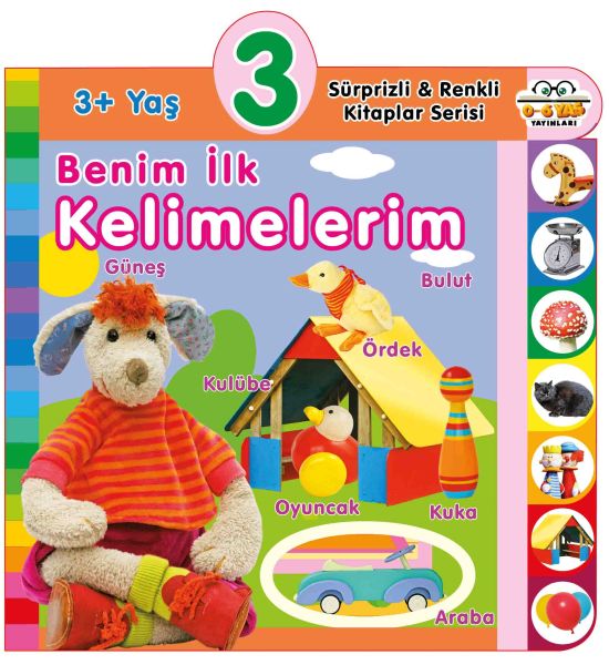 Benim İlk Kelimelerim (3+Yaş) - 0-6 Yaş Yayınları Kitap