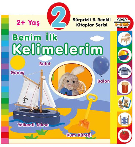Yaş Benim İlk Kelimelerim (2+Yaş) - 0-6 Yaş Yayınları Kitap