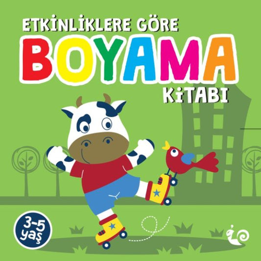 Etkinliklere Göre Boyama Kitabı - Yeşil – Sunguralp Şolpan – Çikolata Yayınevi – kitap kapağı