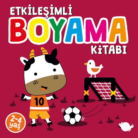 Etkileşimli Boyama Kitabı – Sunguralp Şolpan – Çikolata Yayınevi – kitap kapağı