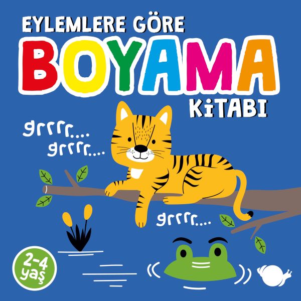 Eylemlere Göre Boyama Kitabı – Sunguralp Şolpan – Çikolata Yayınevi – kitap kapağı