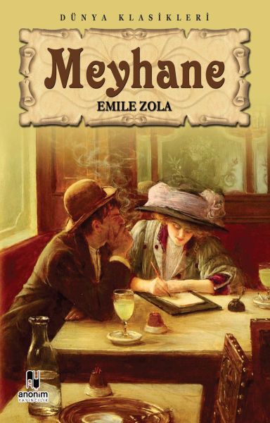 Meyhane – Emile Zola – Anonim Yayıncılık – kitap kapağı