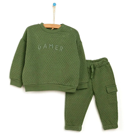 Tuffy Sweatshirt- Footless Bottom - Green