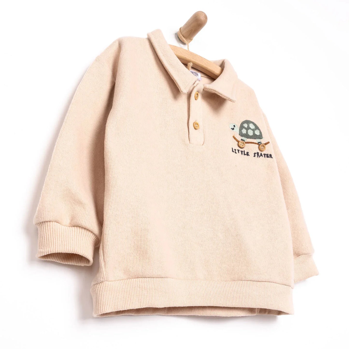 HelloBaby Little Dog Baby Boy Joggers - Beige