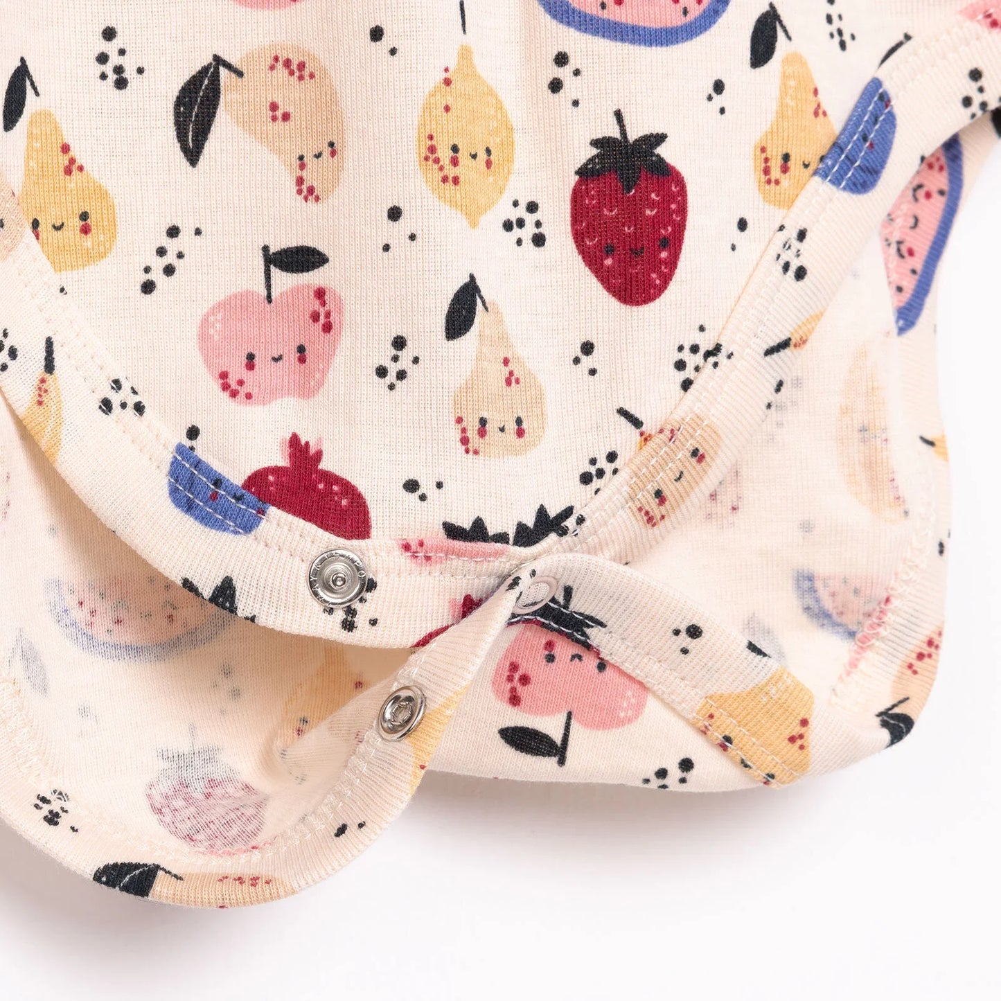 HelloBaby Girl 2-Pack Long Sleeve Bodysuit - Ecru