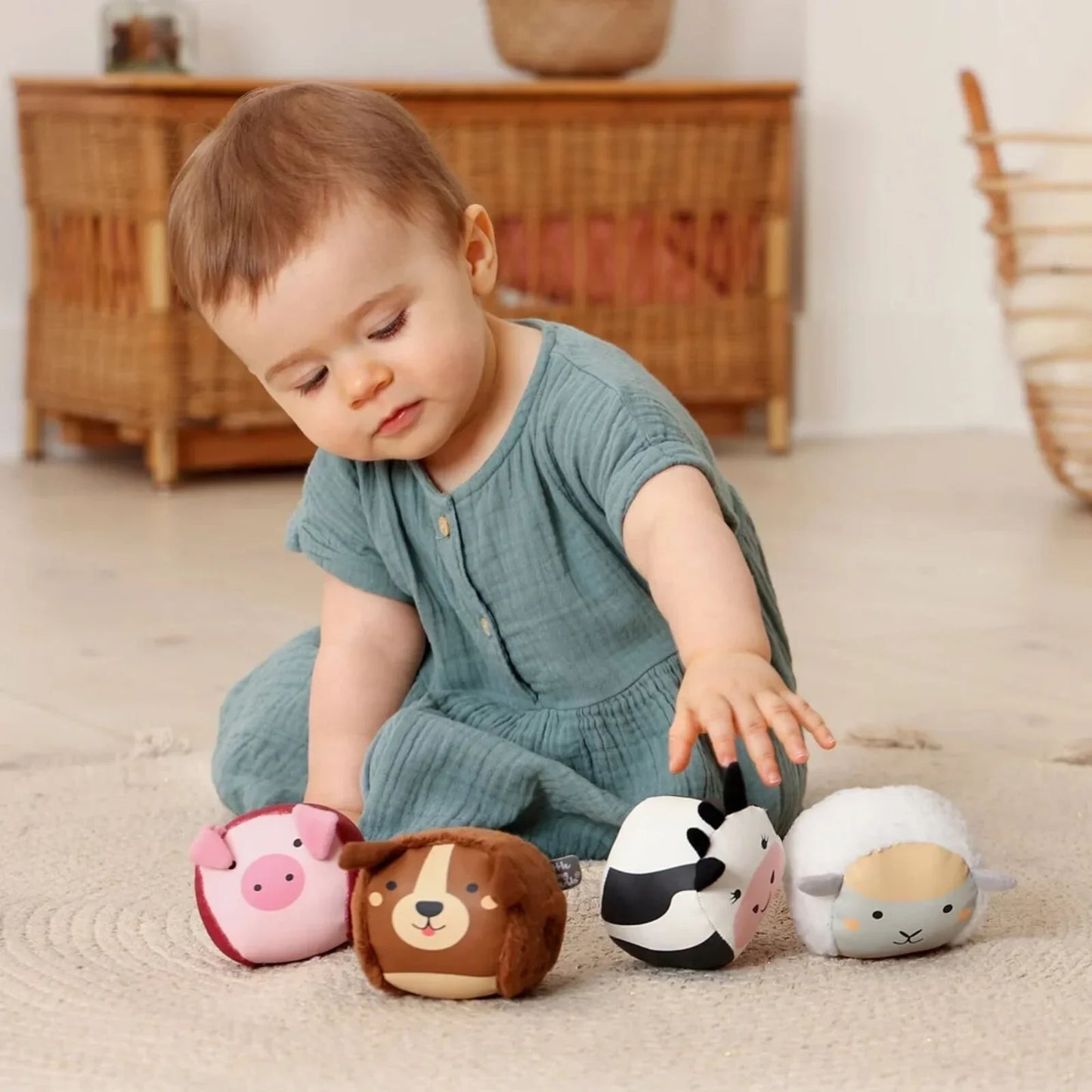 Little Big Friends Dooballs Farm Set 4 pcs