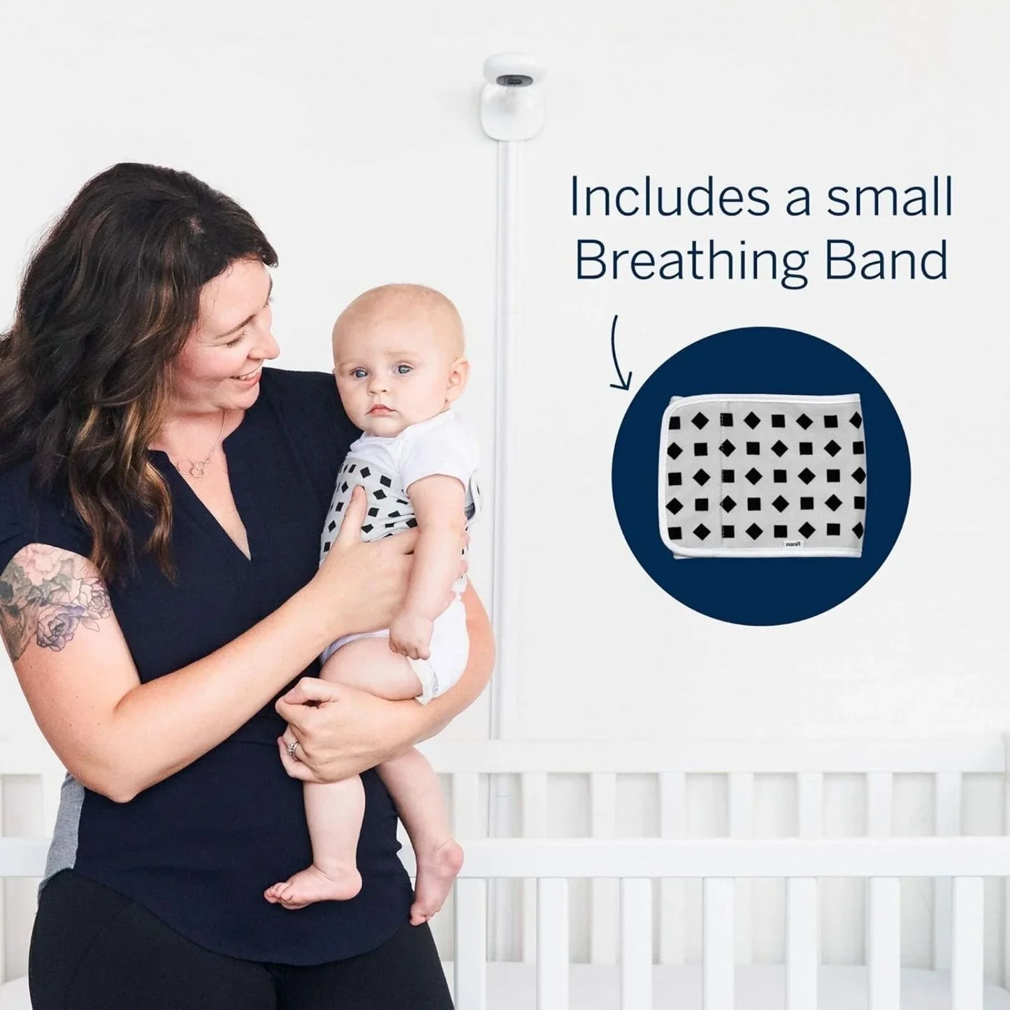Nanit Pro Baby Monitor & Wall Mount