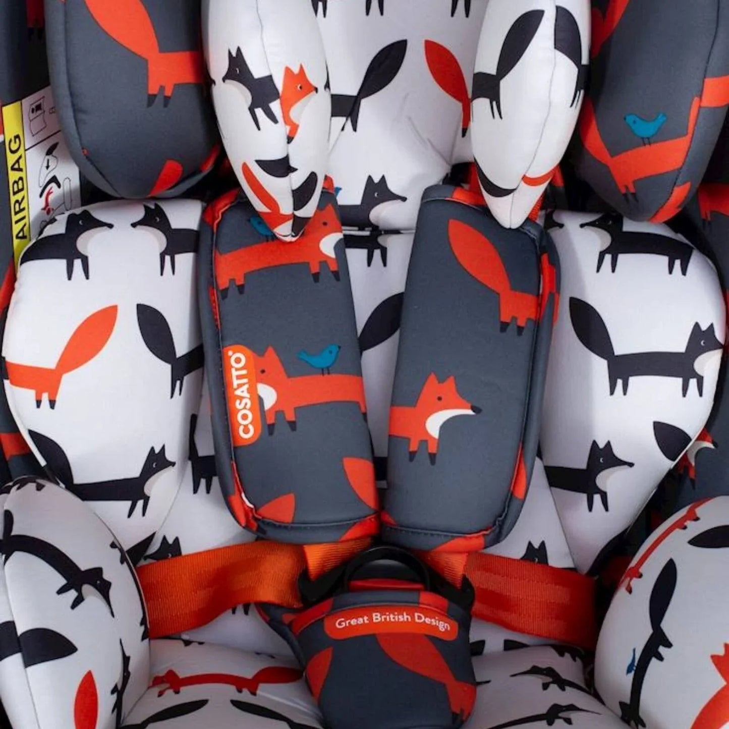 Cosatto All in All 360 Rotate i-Size Car Seat - Charcoal Mister Fox