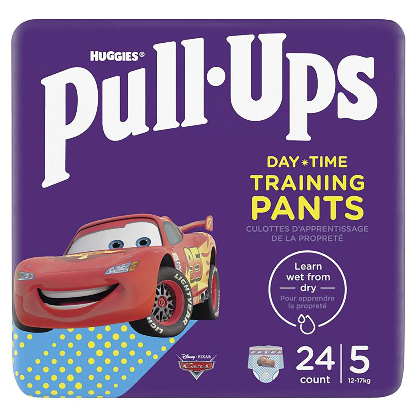 Huggies Pull-Ups Unisex Daytime Nappy Pants Size 5 - 24 Nappies